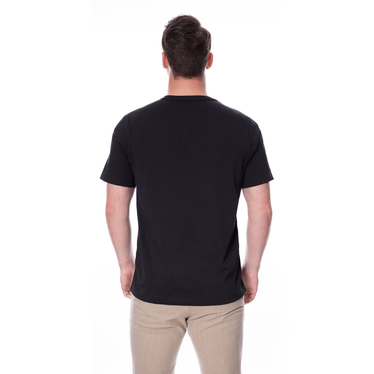 MUOM Herren Basic Tee N°6 MM7144 schwarz