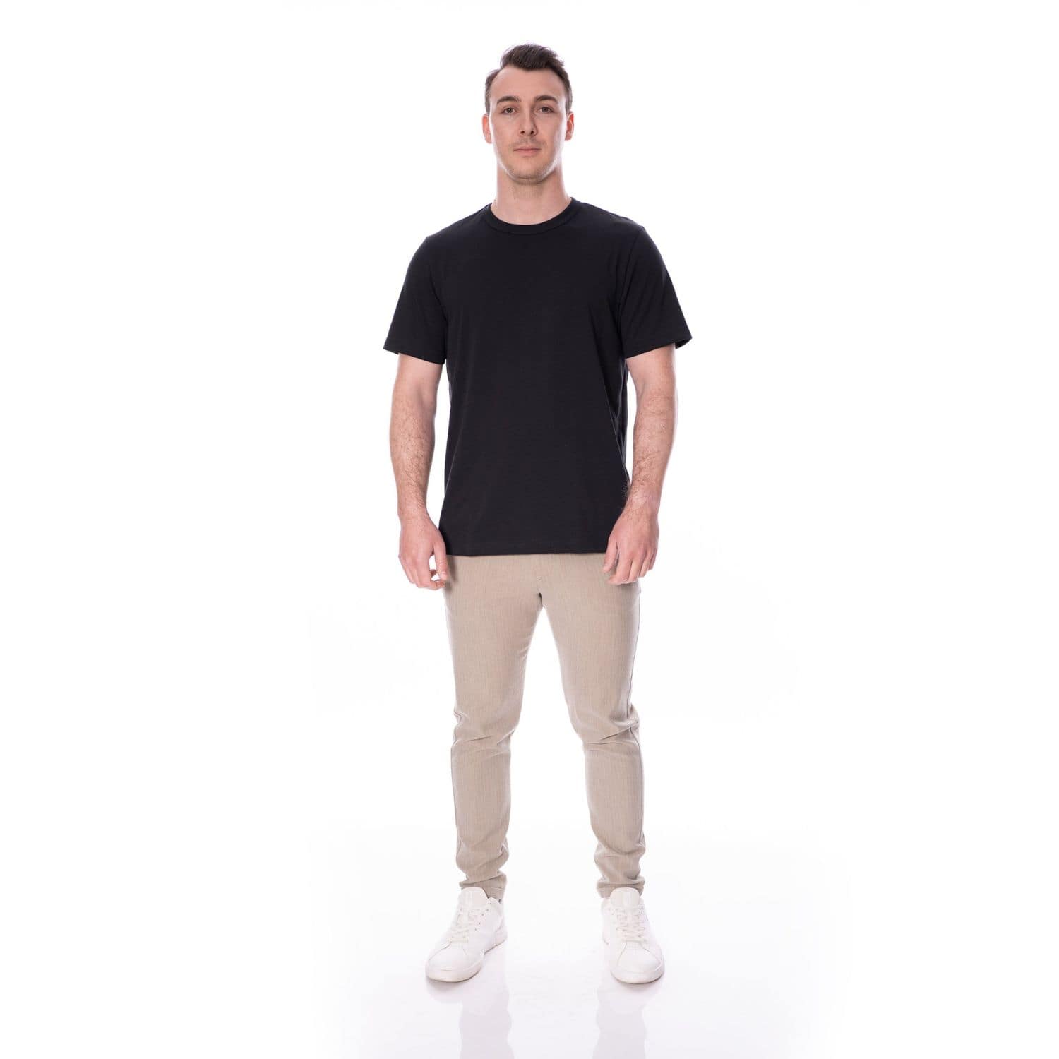 MUOM Herren Basic Tee N°6 MM7144 schwarz