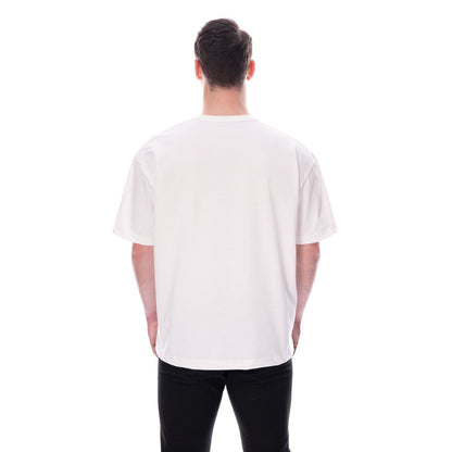 MUOM Herren Basic Tee N°7 MM7146 cremeweiss