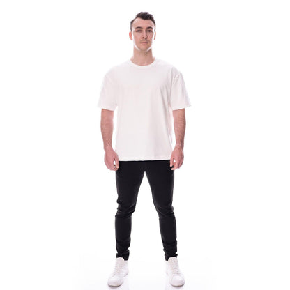 MUOM Herren Basic Tee N°7 MM7146 cremeweiss