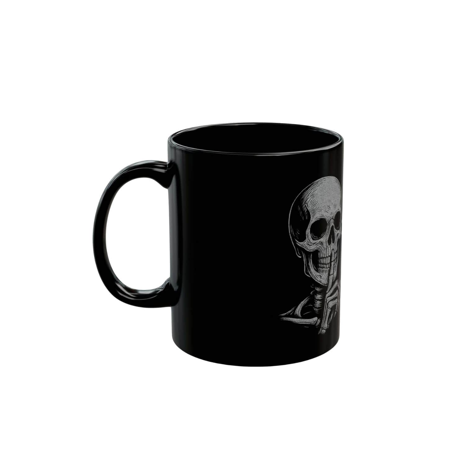 Nebelmond Kaffeebecher "Silent Morning" NM1164 schwarz