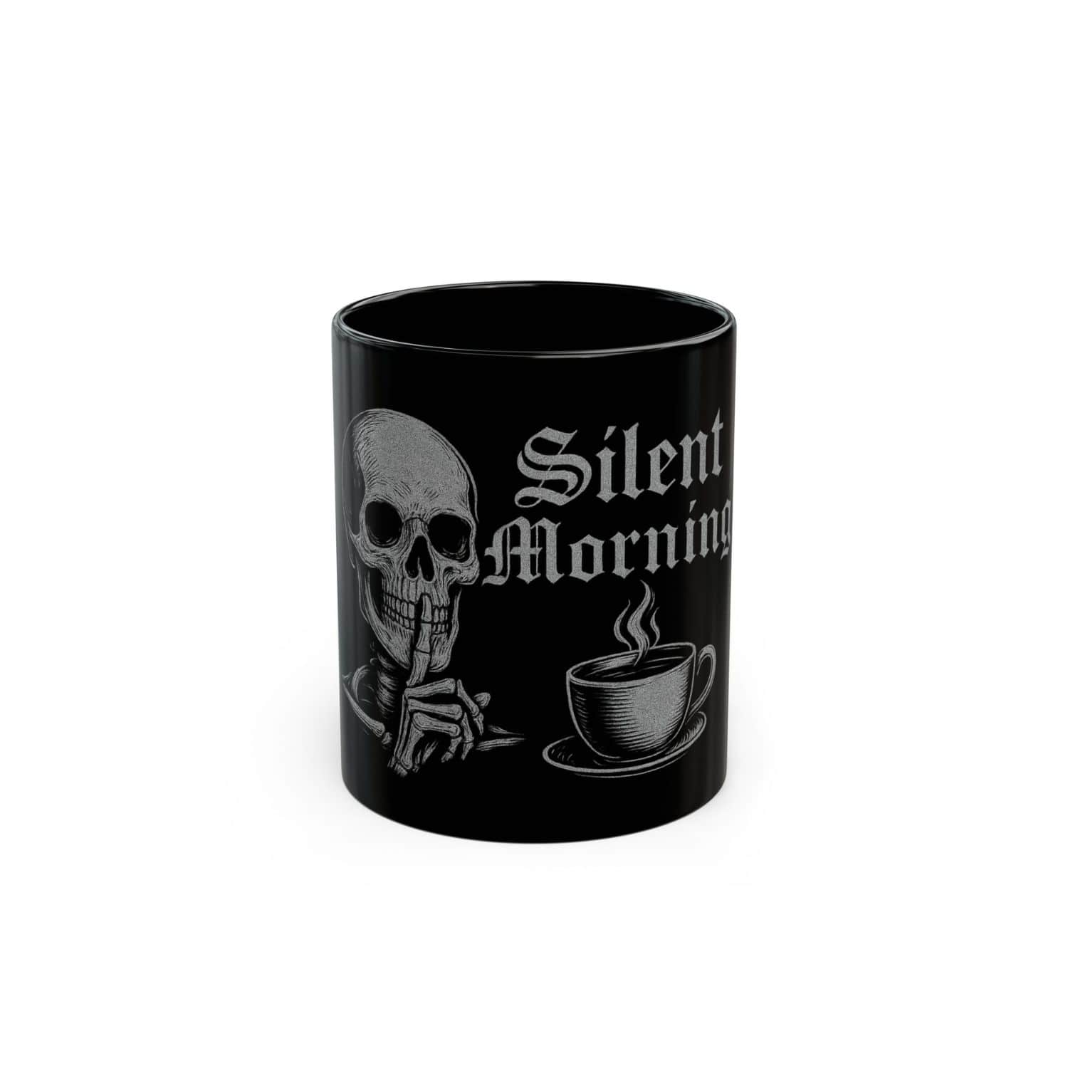 Nebelmond Kaffeebecher "Silent Morning" NM1164 schwarz