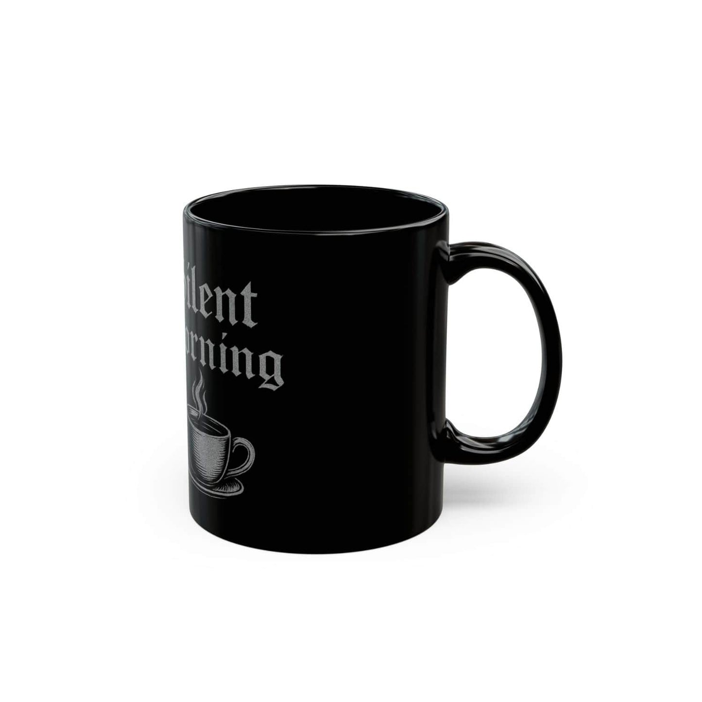 Nebelmond Kaffeebecher "Silent Morning" NM1164 schwarz