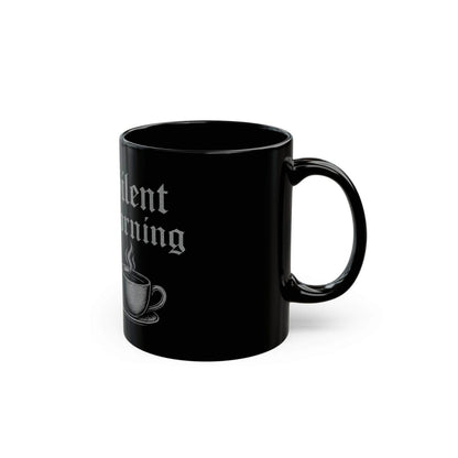 Nebelmond Kaffeebecher "Silent Morning" NM1164 schwarz