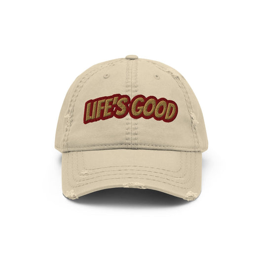 Otto Cap Destressed Dad-Hat HB1068 Life khaki