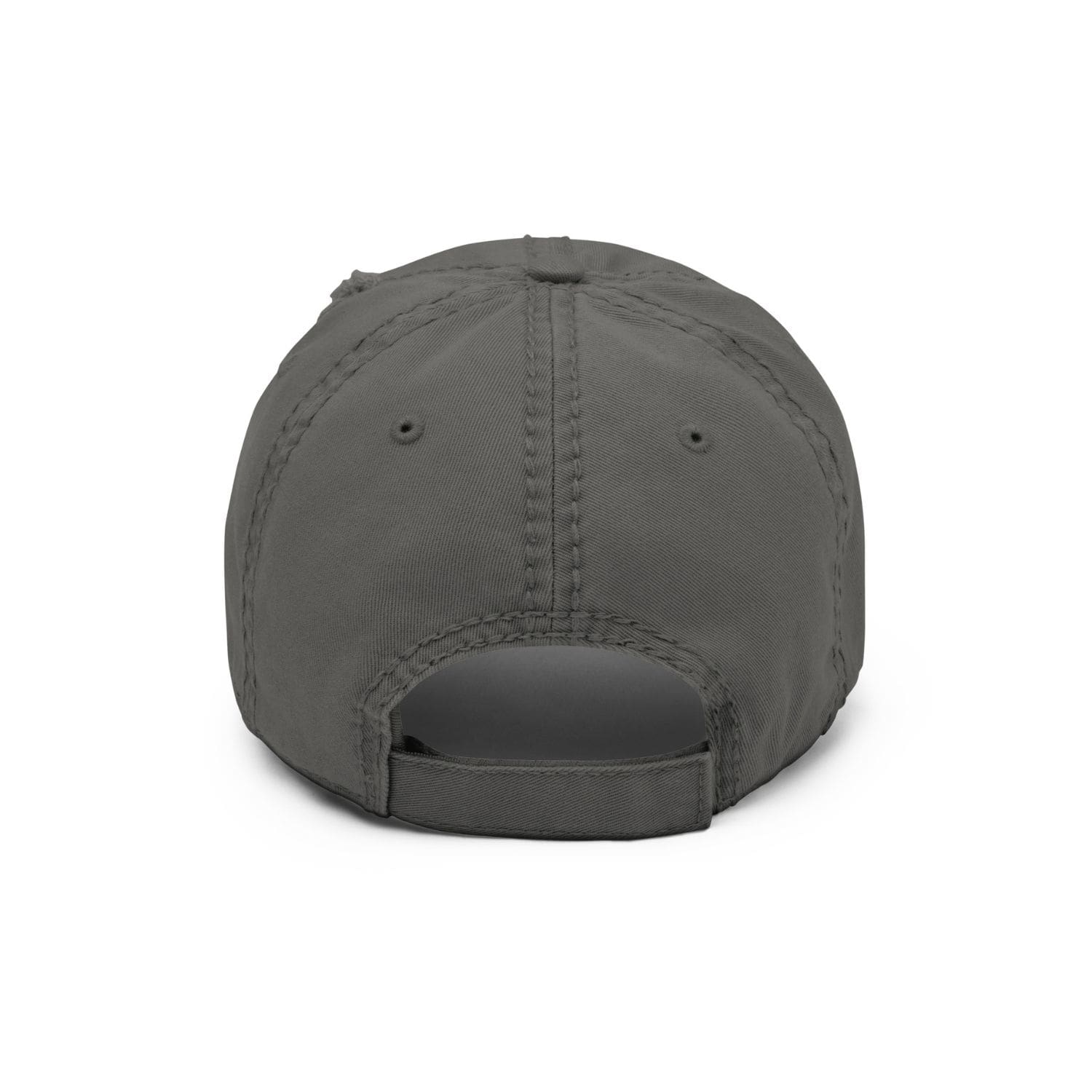 Otto Cap Destressed Dad-Hat HB1071 Rock'n Roll charcoal grey