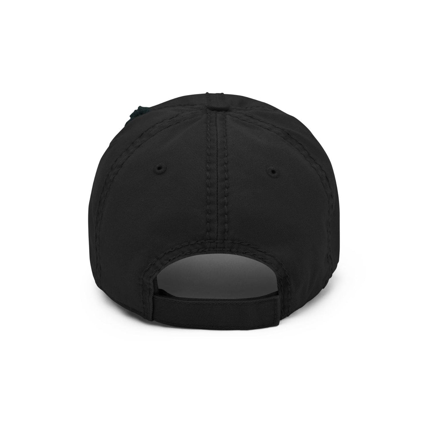 Otto Cap Destressed Dad-Hat PF1058 Rock'n Roll schwarz