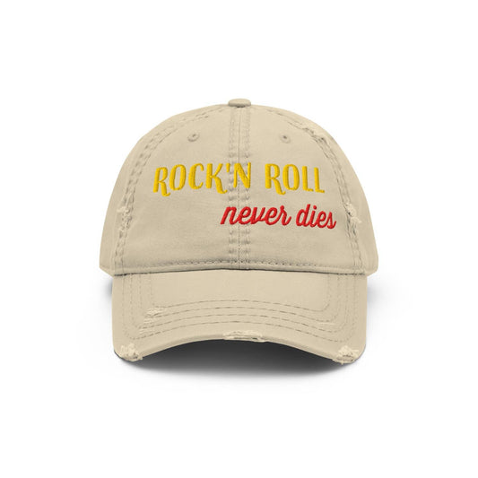 Otto Cap Destressed Dad-Hat PF1213 Rocknroll khaki