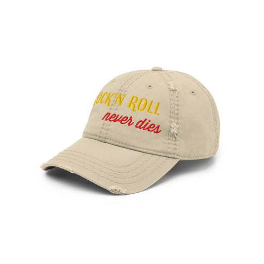 Otto Cap Destressed Dad-Hat PF1213 Rocknroll khaki