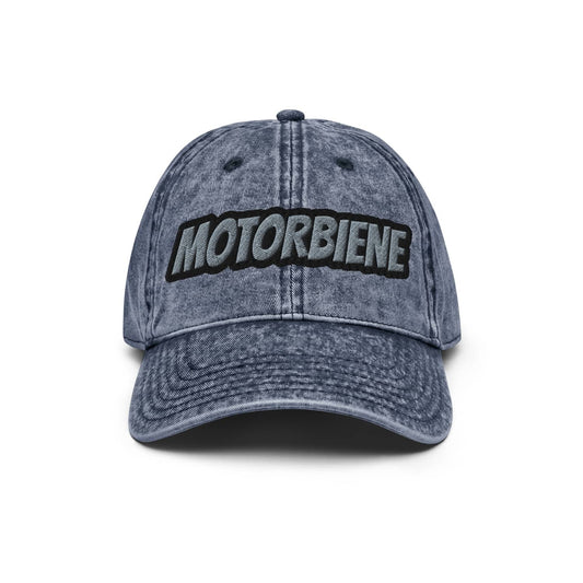 Otto Vintage Cotton Twill Cap PF1215 Motorbiene navy blue