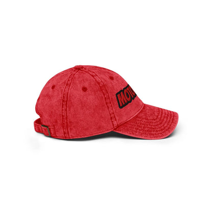 Otto Vintage Cotton Twill Cap PF1217 Motorbiene rot