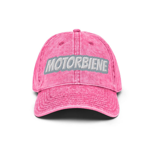 Otto Vintage Cotton Twill Cap PF1218 Motorbiene pink