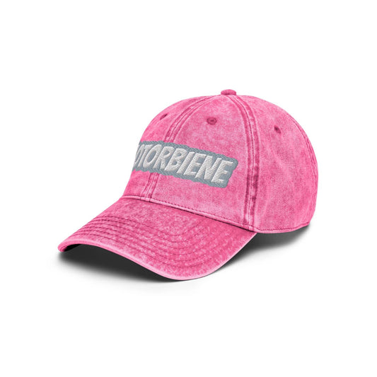 Otto Vintage Cotton Twill Cap PF1218 Motorbiene pink