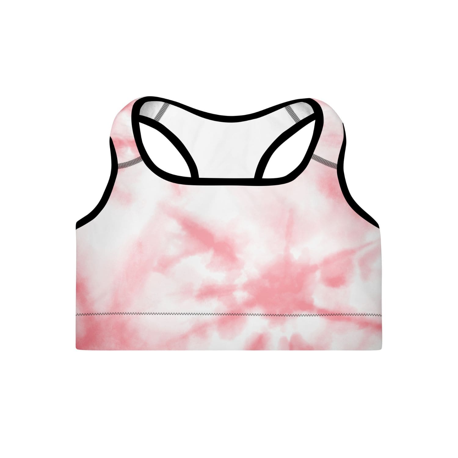 Padded Bustier Sport-BH PF5042 schwarz red