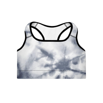 Padded Bustier Sport BH HB5039 black grey