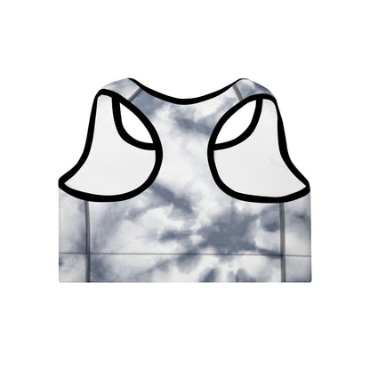 Padded Bustier Sport BH HB5039 black grey
