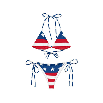 Recycled Allover String-Bikini PF2109 america