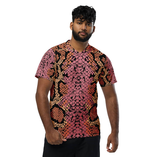 Rockwear Herren Sporttrikot PF7274 snakeprint bronze