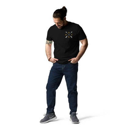 Stanley Classic Herren T-Shirt HB7054 Rock schwarz silber
