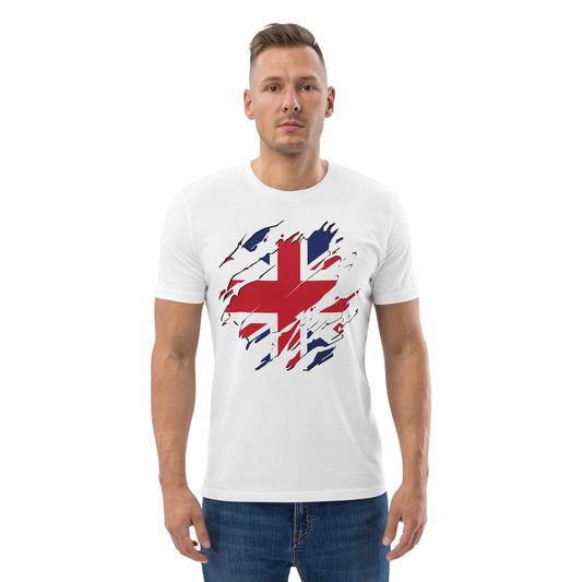 Stanley Classic Herren T-Shirt HB7080 Union Jack weiss
