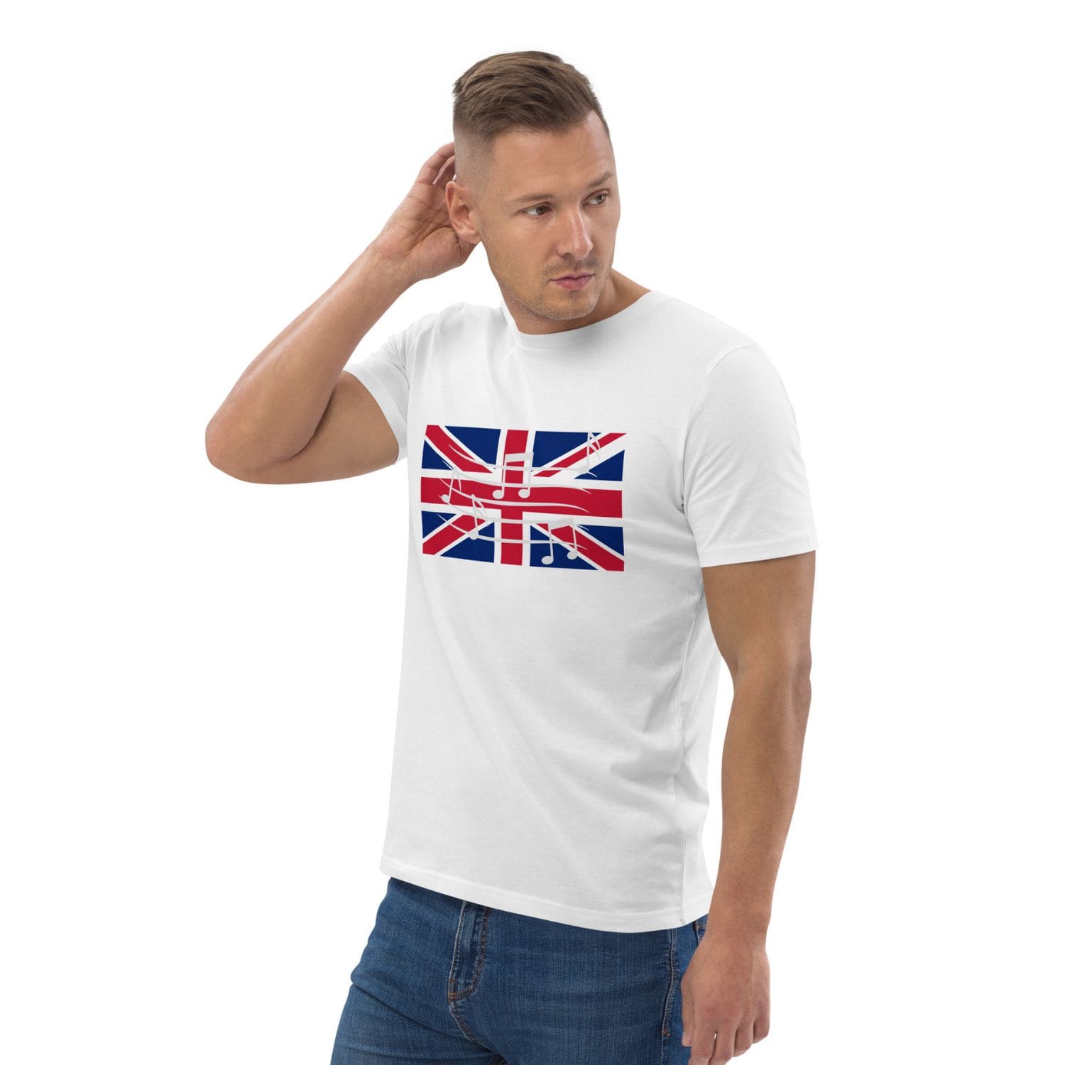 Stanley Classic Herren T-Shirt HB7083 London Music weiss
