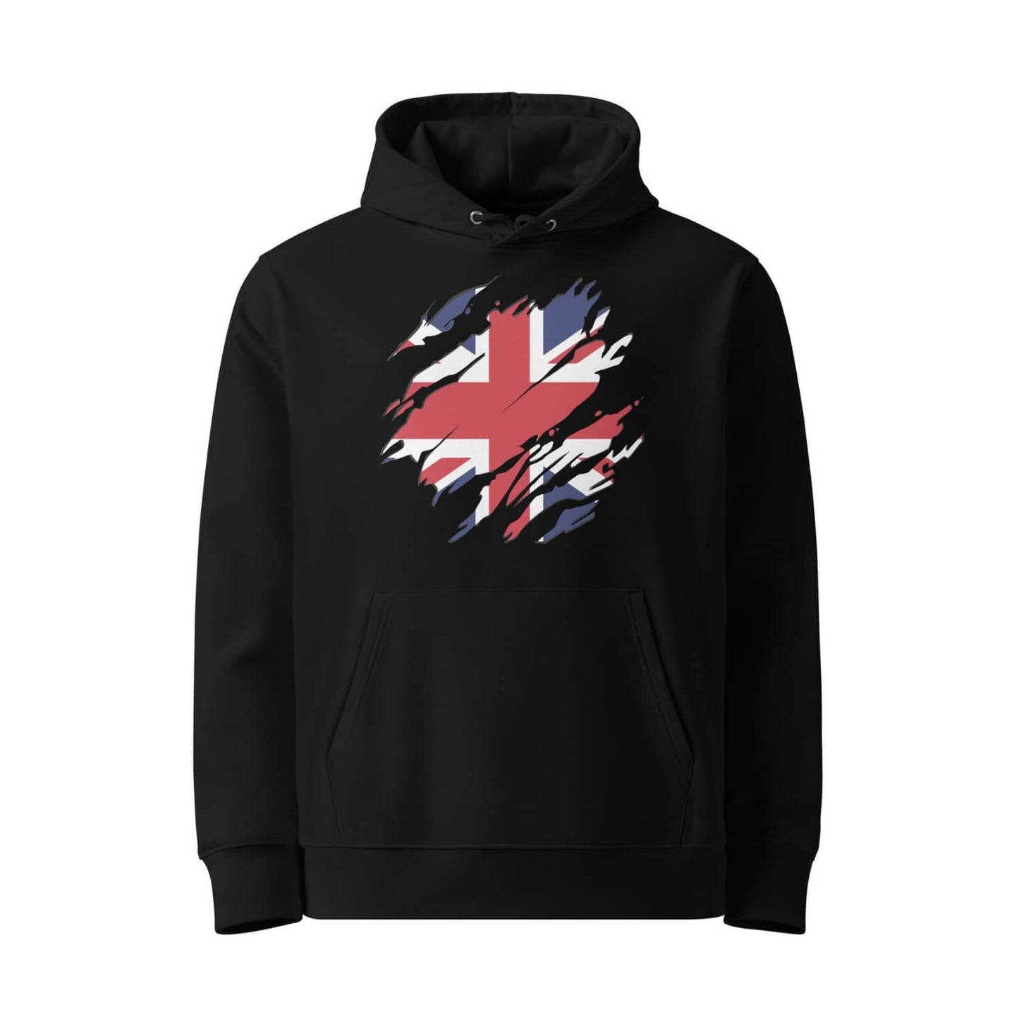 Stanley Herren Classic Hoodie PF7198 Union Jack schwarz