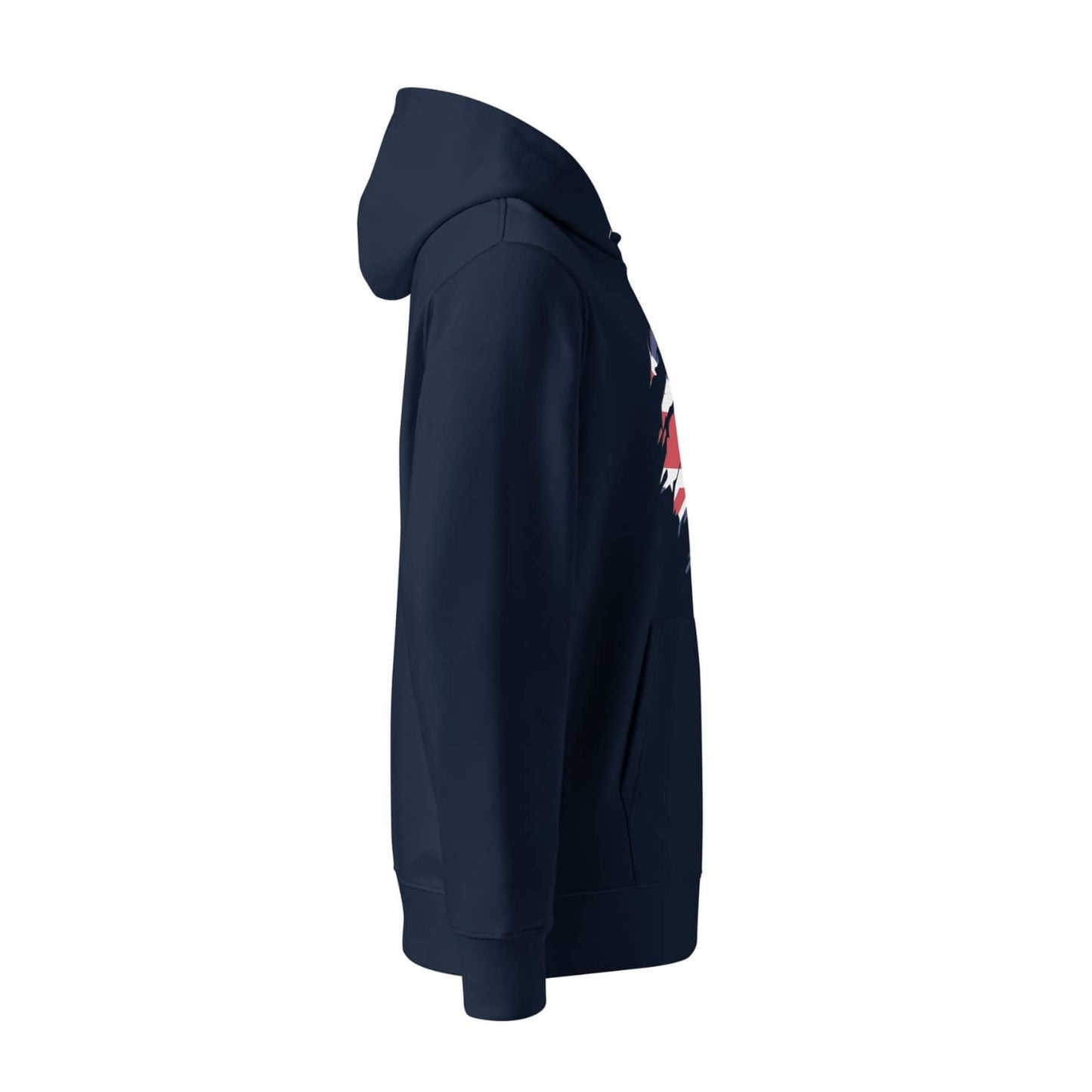 Stanley Herren Classic Hoodie PF7199 Union Jack navy blue