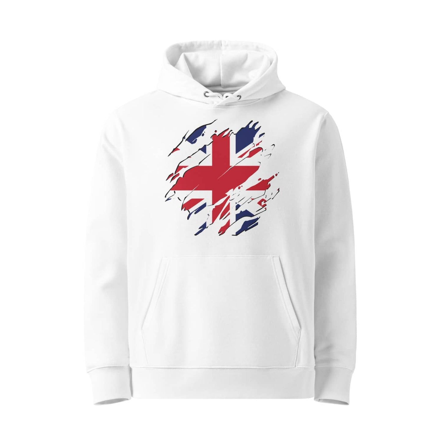 Stanley Herren Classic Hoodie PF7201 Union Jack weiss