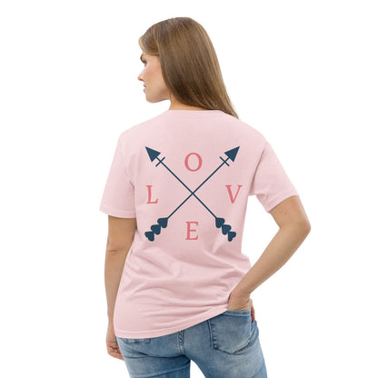 Stella Classic Damen T-Shirt Love HB3050 cotton pink blau