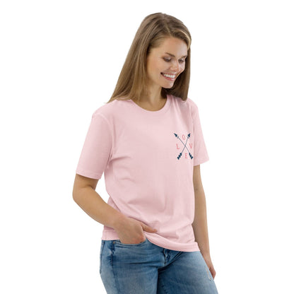 Stella Classic Damen T-Shirt Love HB3050 cotton pink blau