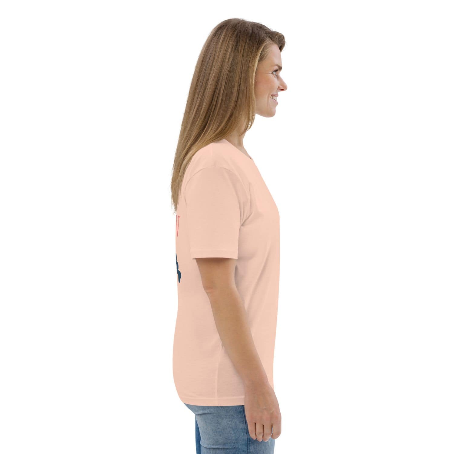 Stella Classic Damen T-Shirt Love HB3051 fraiche peche blau