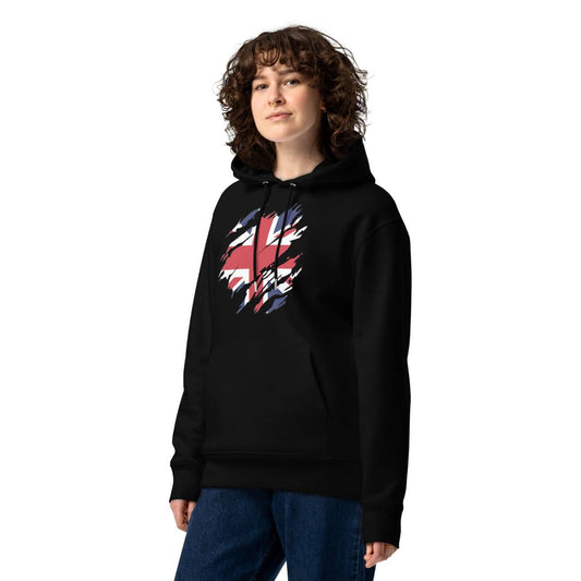 Stella Damen Classic Hoodie PF3202 Union Jack schwarz